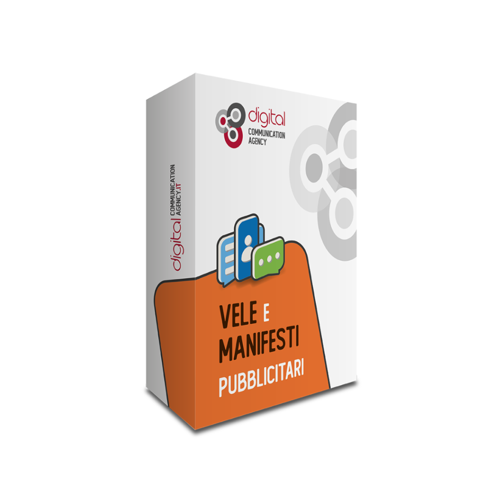Vele e manifesti pubblicitari