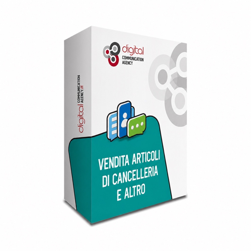 Vendita articoli di cancelleria e altro