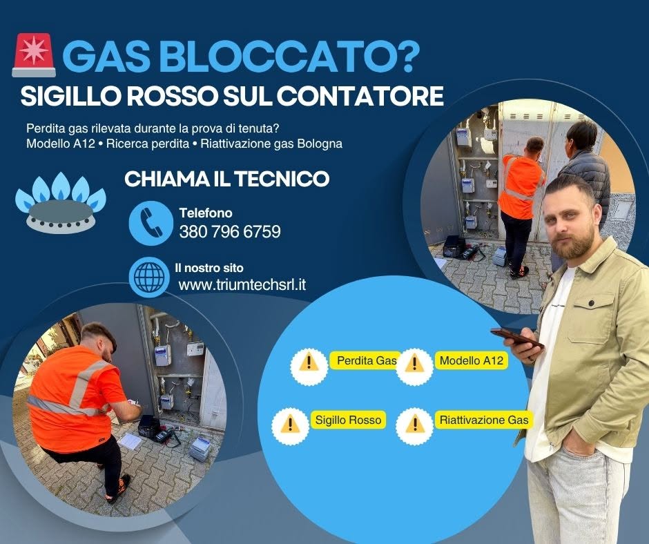 Apertura Gas con Certificazione A12