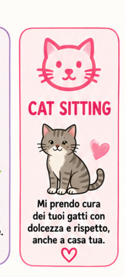 Cat sitting