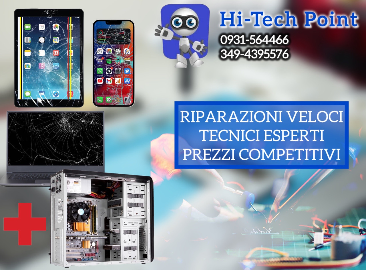 Riparazioni Smartphone-Tablet-PC-Notebook-Console